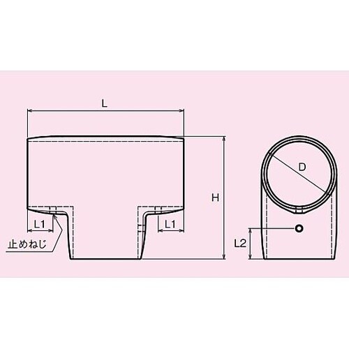 38mm パイプジョイントチーズ(ステン