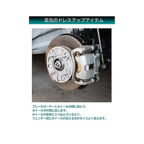 ホイールスペーサー 3mm 4穴・5穴共