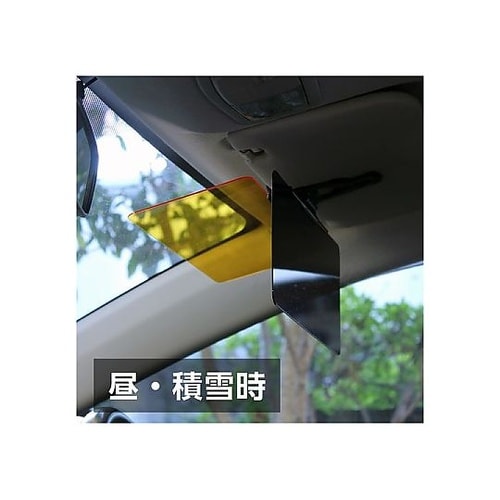 ダブルスクリーンサンバイザー 昼夜視界確