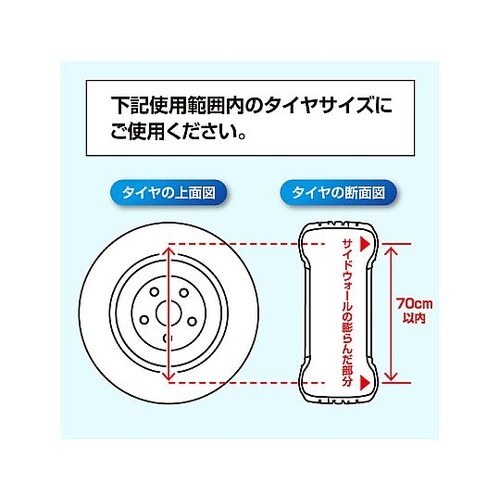 クルマ用タイヤ収納保護パット 直径:70