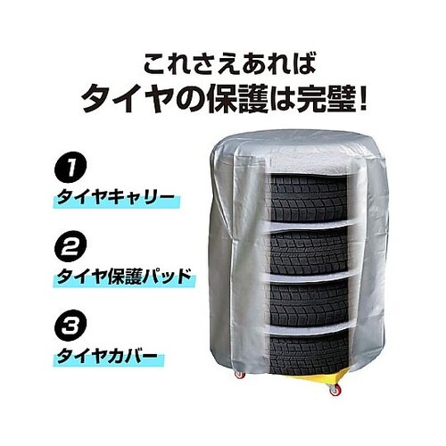 クルマ用タイヤ収納保護パット 直径:70