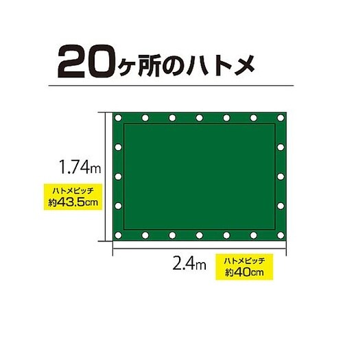 軽トラック用シート迷彩柄 約1.74x2