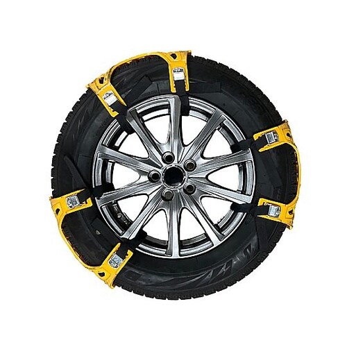 クルマ用緊急脱出用タイヤネット 突然の積