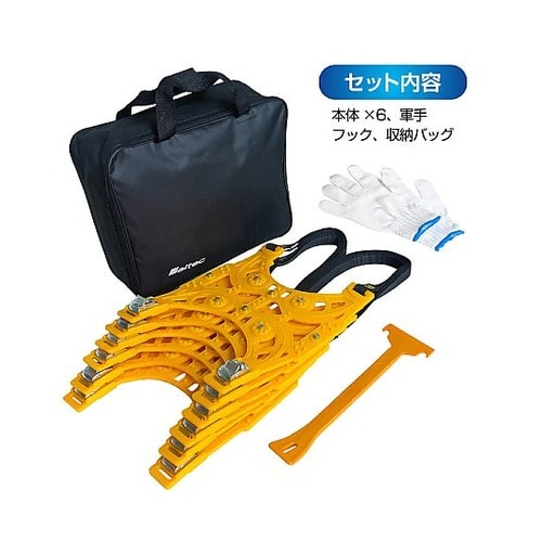 クルマ用緊急脱出用タイヤネット 突然の積