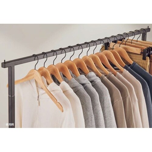 薄型ラバーウッドハンガー トップス 幅4