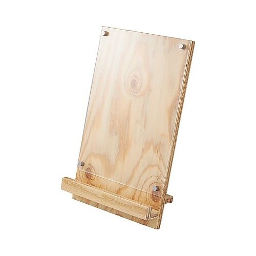 2Wayサインスタンド ラーチ合板 A5