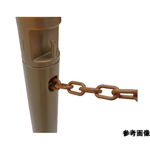 カラープラポール2.5mチェーン入りポー