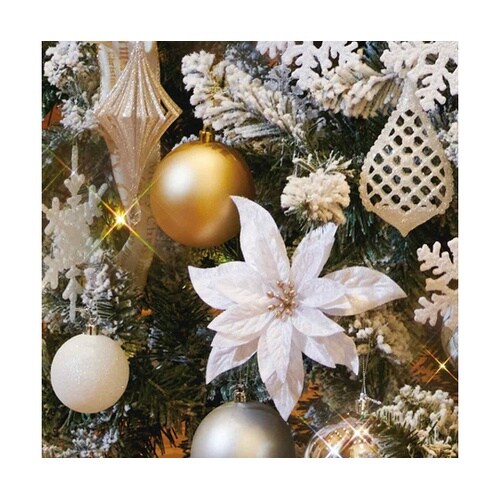 クリスマスツリーセット ホワイトゴールド