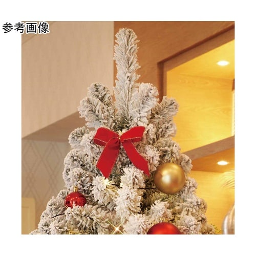 木製ベースクリスマスツリーセット スノー