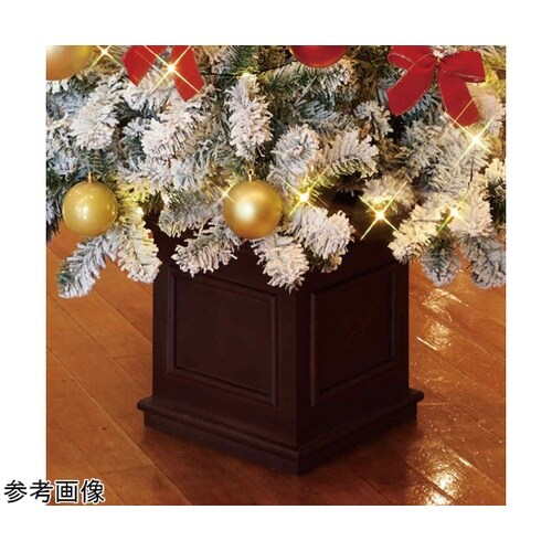 木製ベースクリスマスツリーセット スノー