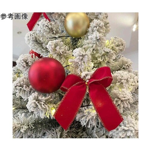 木製ベースクリスマスツリーセット スノー