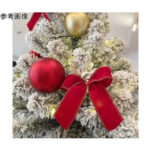 木製ベースクリスマスツリーセット スノー