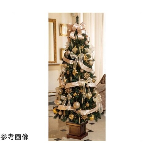 木製ベース スリムクリスマスツリーセット