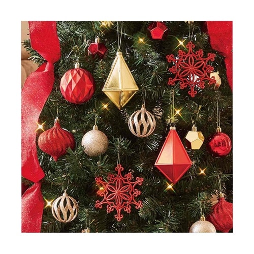 木製ベース スリムクリスマスツリーセット