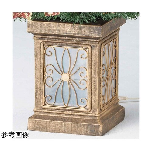 ポットライトクリスマスツリー レッド高さ