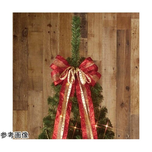 ポットライトクリスマスツリー レッド高さ