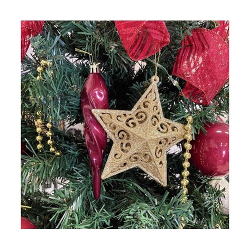 ベーシッククリスマスツリーセット レッド