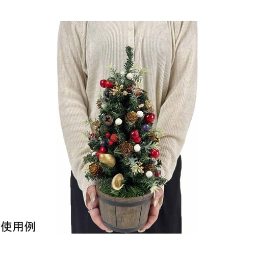 卓上クリスマスツリー 33cmベリーレッ
