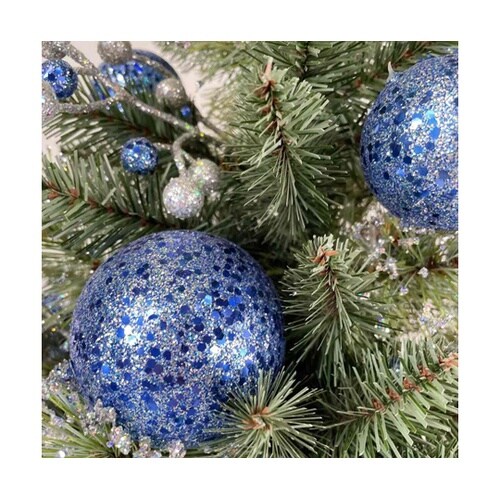 バーラップクリスマスツリー 60cmブル