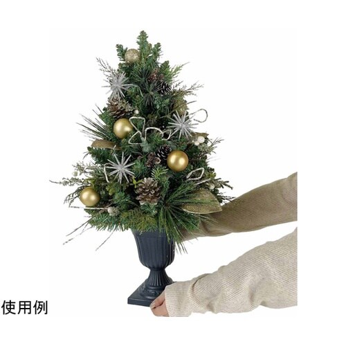 クラシックポットクリスマスツリーゴールド