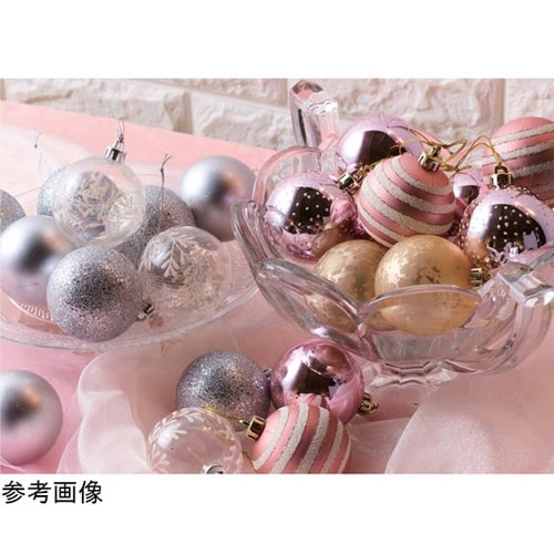 【18個】 プラスチックオーナメントボー