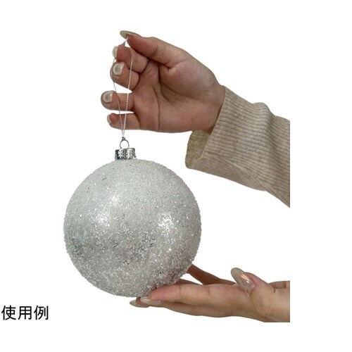 【6個】 オーナメントボール 12cmシ