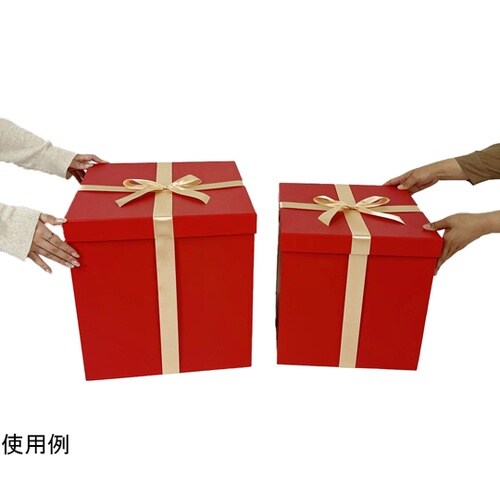 プレゼントボックスセット 装飾用 レッド