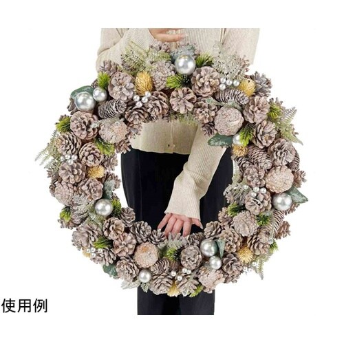 デラックスナチュラル クリスマスリース