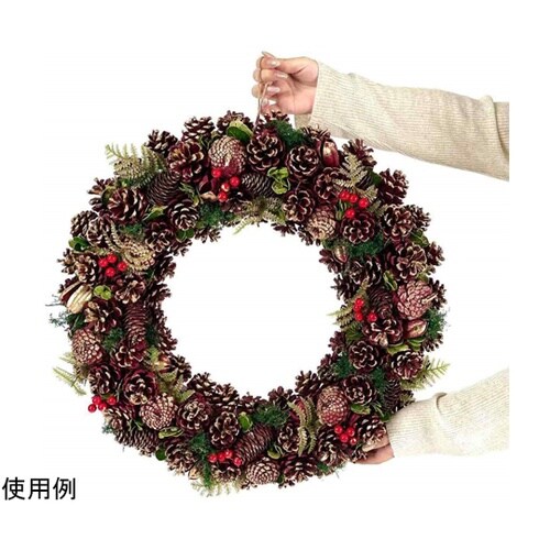 デラックスナチュラル クリスマスリース