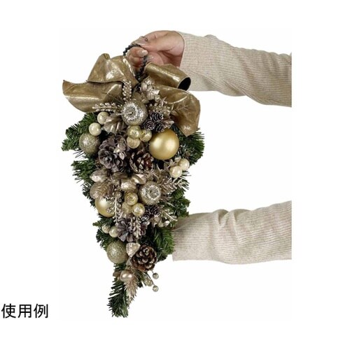 ラグジュアリー クリスマススワッグ ゴー