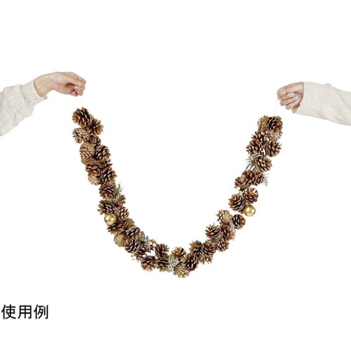 ナチュラル クリスマスガーランド 長さ1