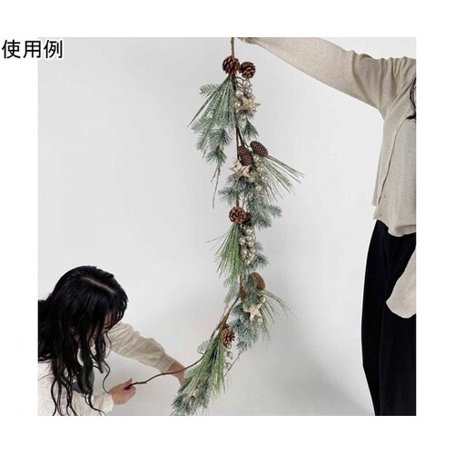 ナチュラル クリスマスガーランド 長さ1