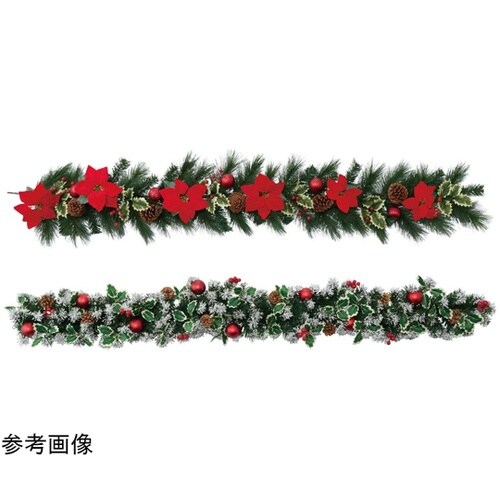 クリスマスガーランド 180cm ポイン