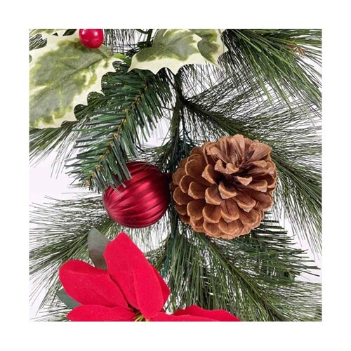 クリスマスガーランド 180cm ポイン