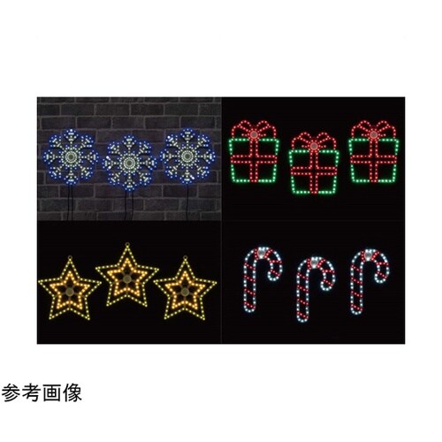 LED3連モチーフライトスター 48−8