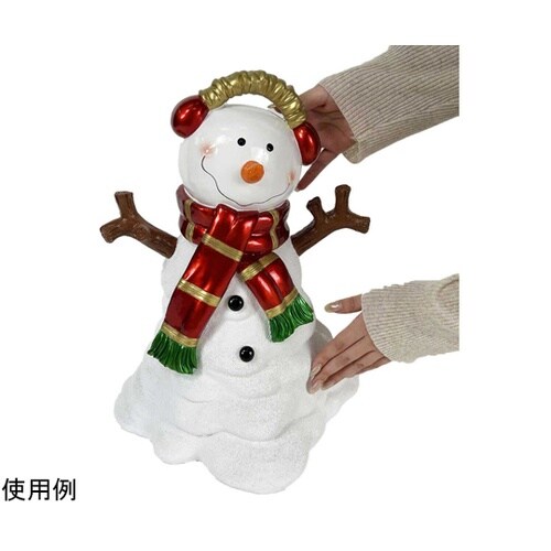 メルトスノーマンオブジェ 高さ41cm