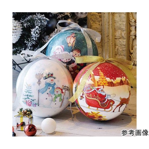 ビッグプリントボール25cmスノーマン