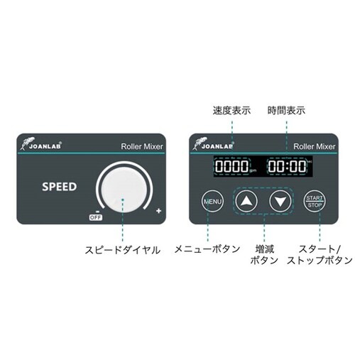 ローラーミキサー ブラシレスモーター 8