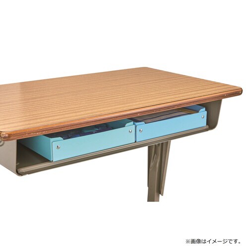 すべり止め付紙製おどうぐばこ(ライトブルー)