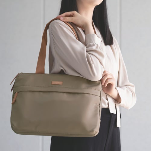 キャリングPCケース(カフェベージュ)