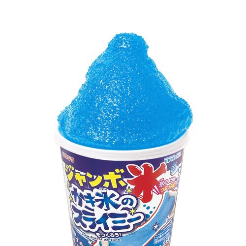 ジャンボかき氷のスライミー・ブルーハワイ