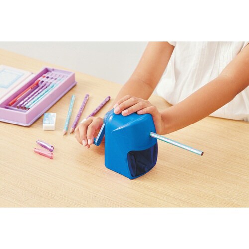 スーパー安全えんぴつけずり(ブルー)
