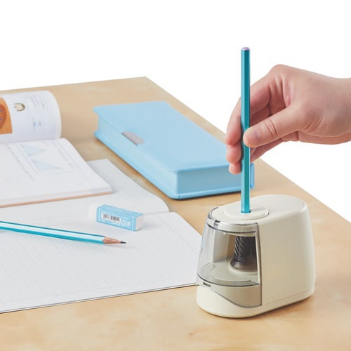 電動鉛筆削りドッチモ(ホワイト)