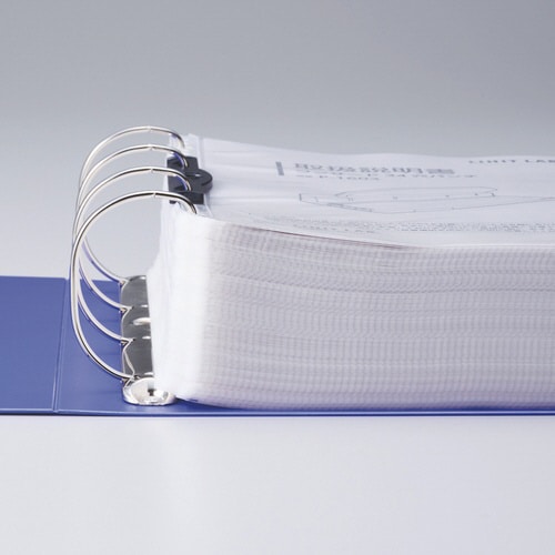 リクエスト D型リングファイル A4 黒×10