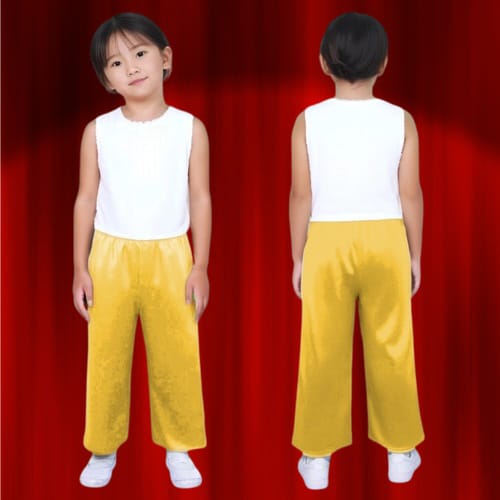 ソフトサテン ズボン J 金