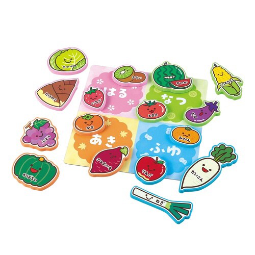 季節の野菜&果物バランスゲーム