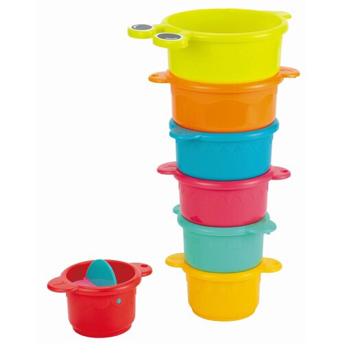 カラフルけむしシャワーカップ