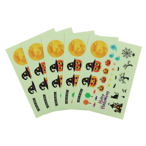 ハロウィンシール 5枚組