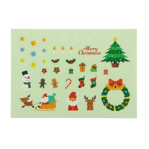 クリスマスシール 5枚組