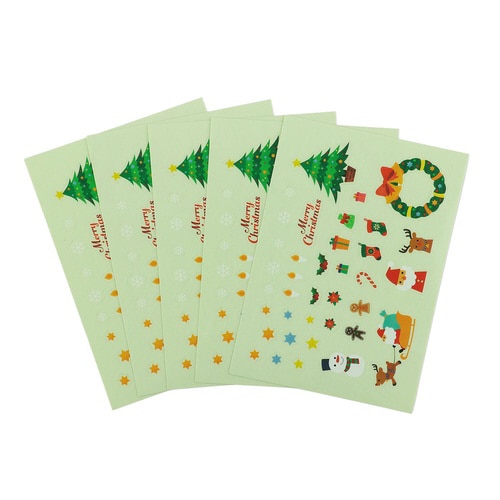 クリスマスシール 5枚組